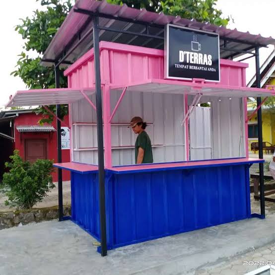Jasa Pembuatan Booth Container Mini Bandung